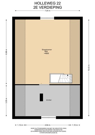 Floorplan - Holleweg 22, 6365 BS Schinnen